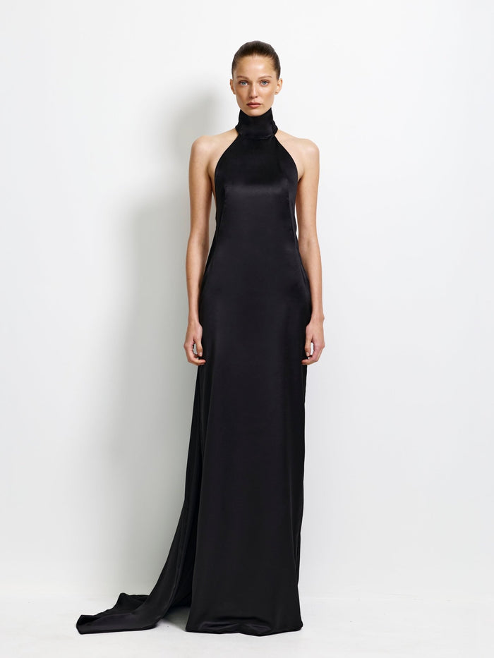 Antonia Gown - Black - EFFIE KATS