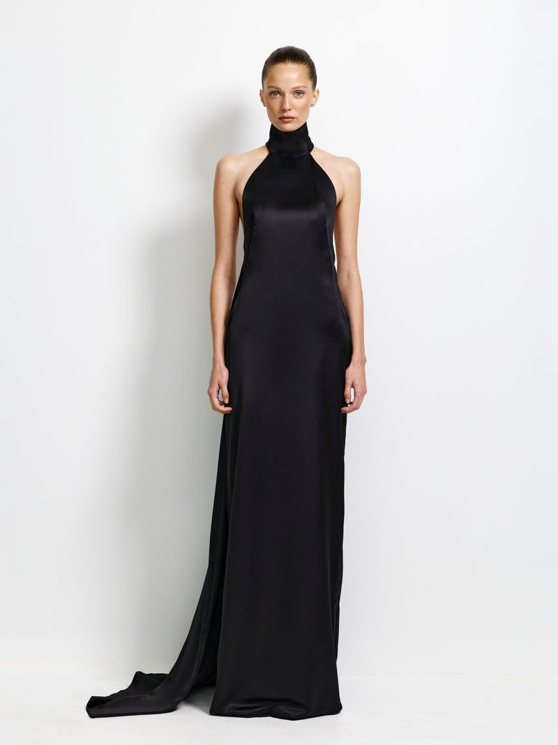 Antonia Gown - Black - EFFIE KATS