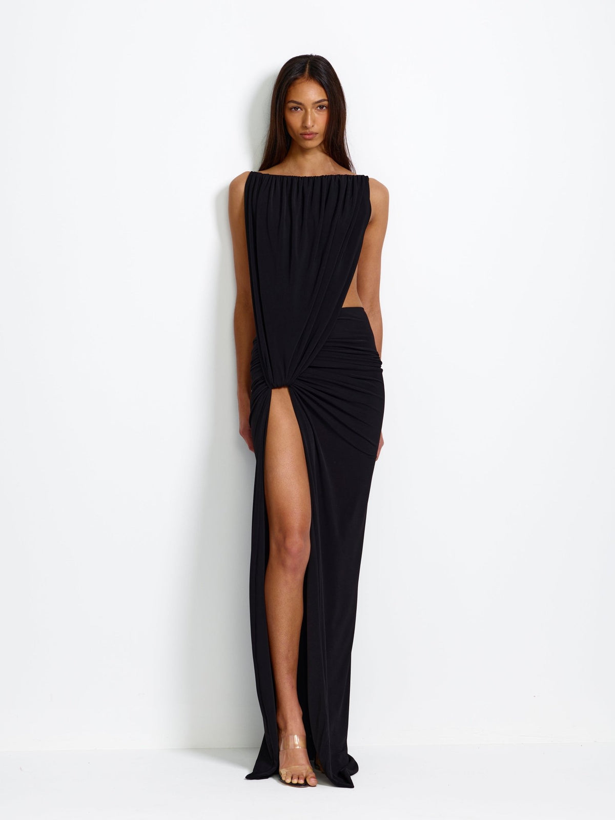 Aphrodite Gown - Black - EFFIE KATS