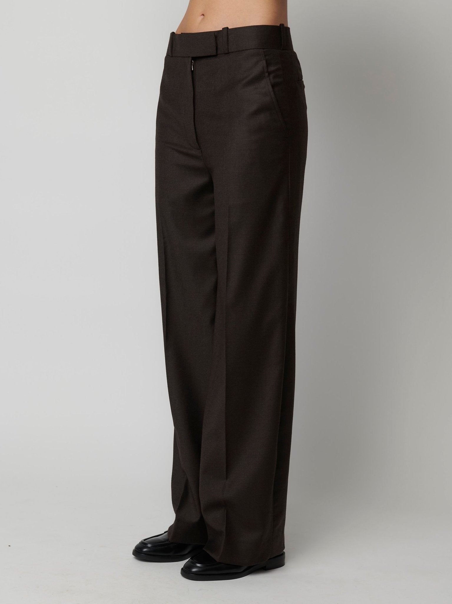 ASHA PANT - CHOCOLATE - EFFIE KATS