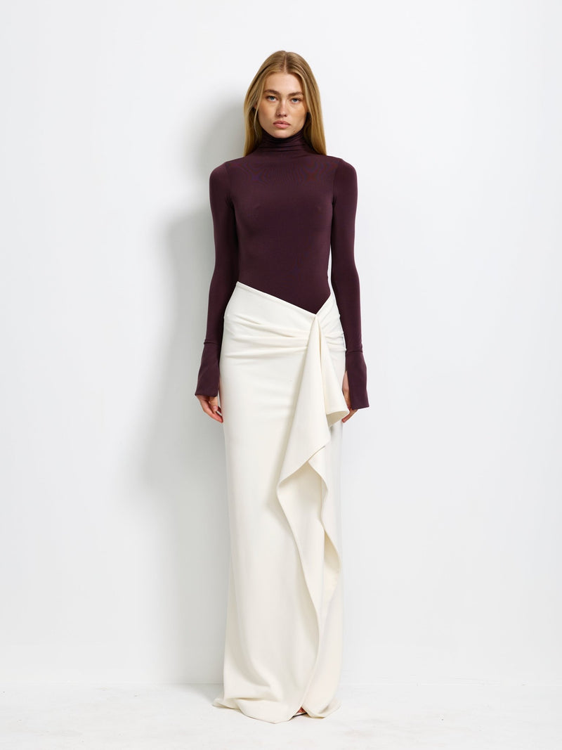 Asher Skirt - Ivory - EFFIE KATS