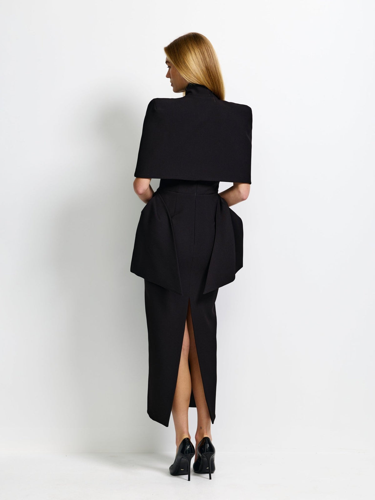 Ashtyn Cape - Black - EFFIE KATS