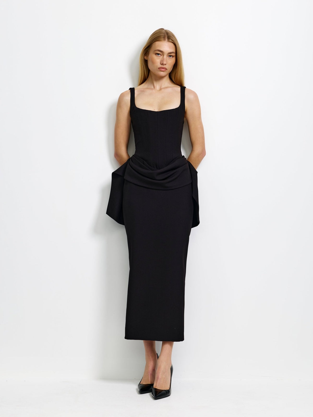 Ashtyn Dress - Black - EFFIE KATS