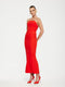 Astor Midi Dress - Cherry Red - EFFIE KATS