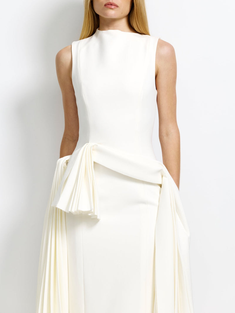 Astrid Dress - Ivory - EFFIE KATS