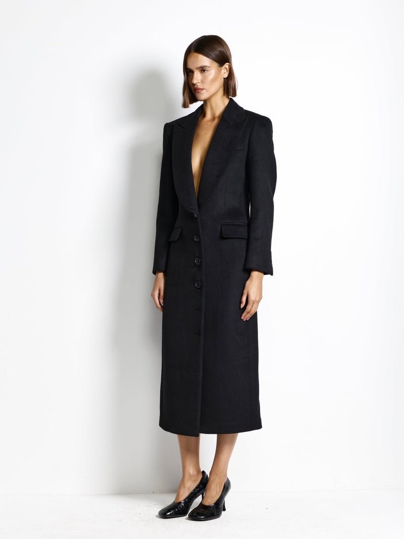 Atalie Coat - Black - EFFIE KATS