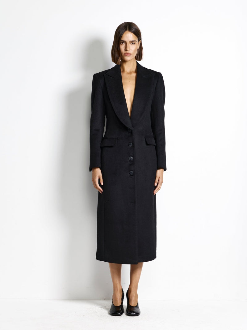 Atalie Coat - Black - EFFIE KATS