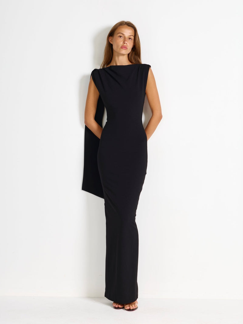 Audrey Gown - Black - EFFIE KATS