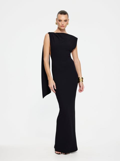 Audrey Gown - Black - EFFIE KATS