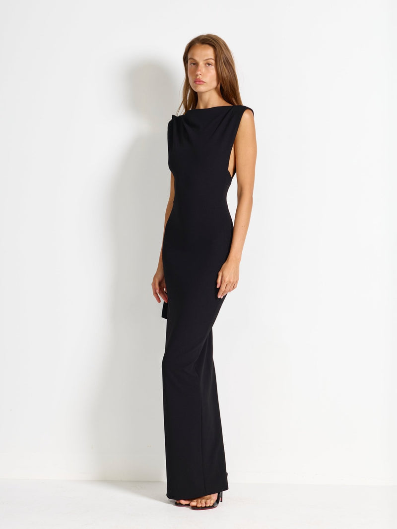Audrey Gown - Black - EFFIE KATS