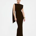 Audrey Gown - Coffee (Pre - order) - EFFIE KATS