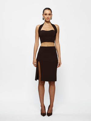 Avery Top - Coffee - EFFIE KATS