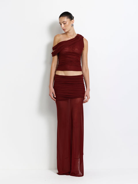 Bettina Top - Rust - EFFIE KATS