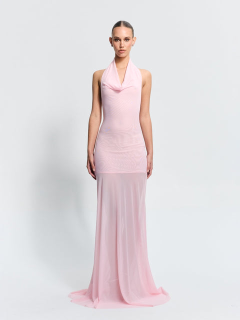 Cleo Gown - Petal Pink - EFFIE KATS
