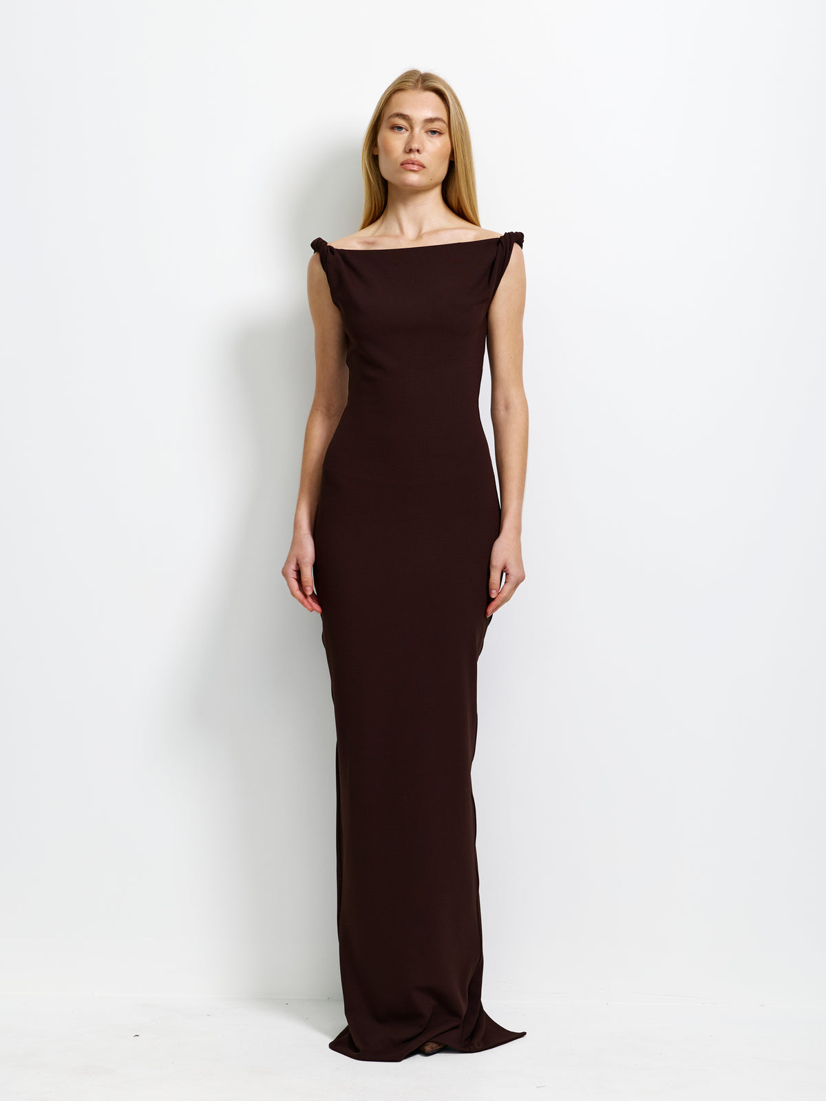 Honora Gown - Coffee