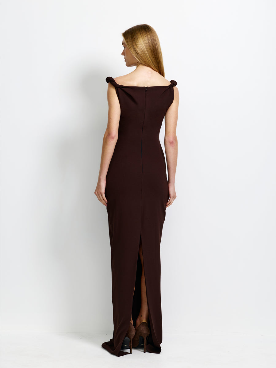 Honora Gown - Coffee