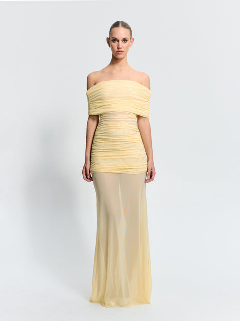 Windsor Gown - Lemon