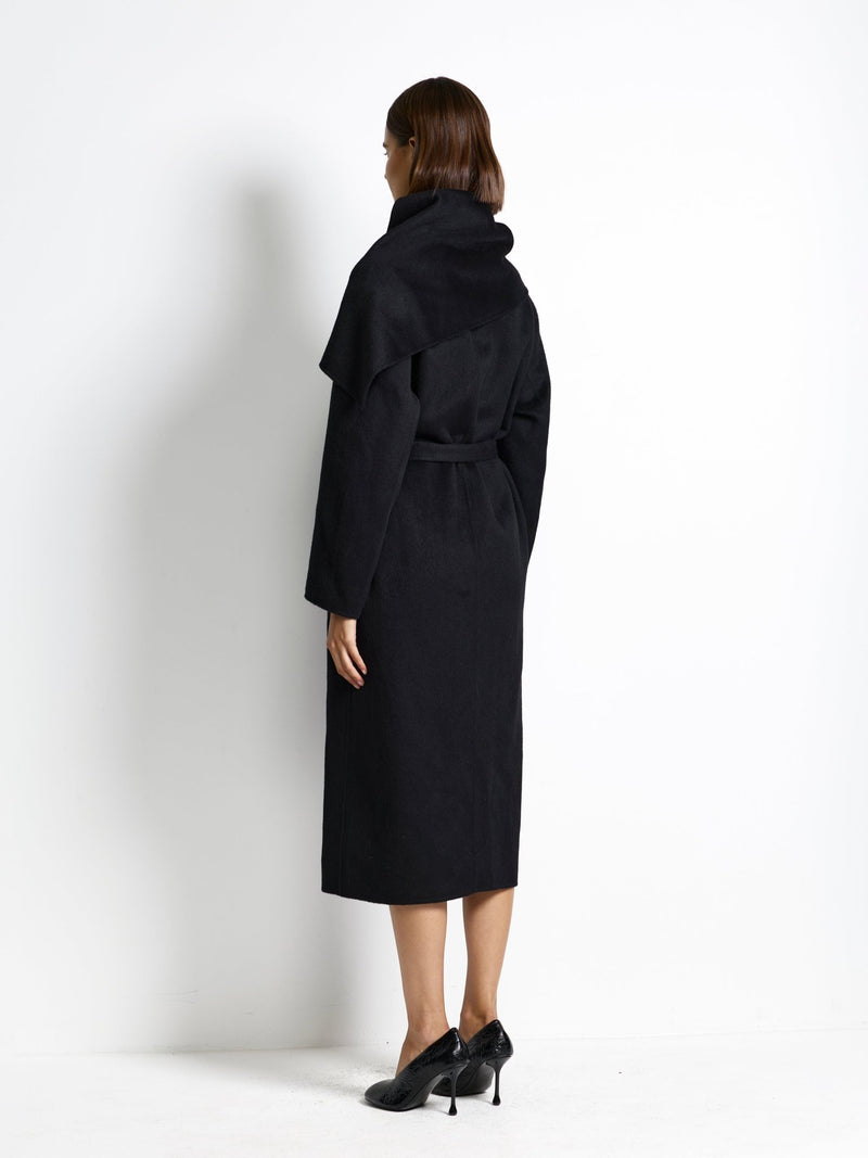 Elisabetta Coat - Black - EFFIE KATS