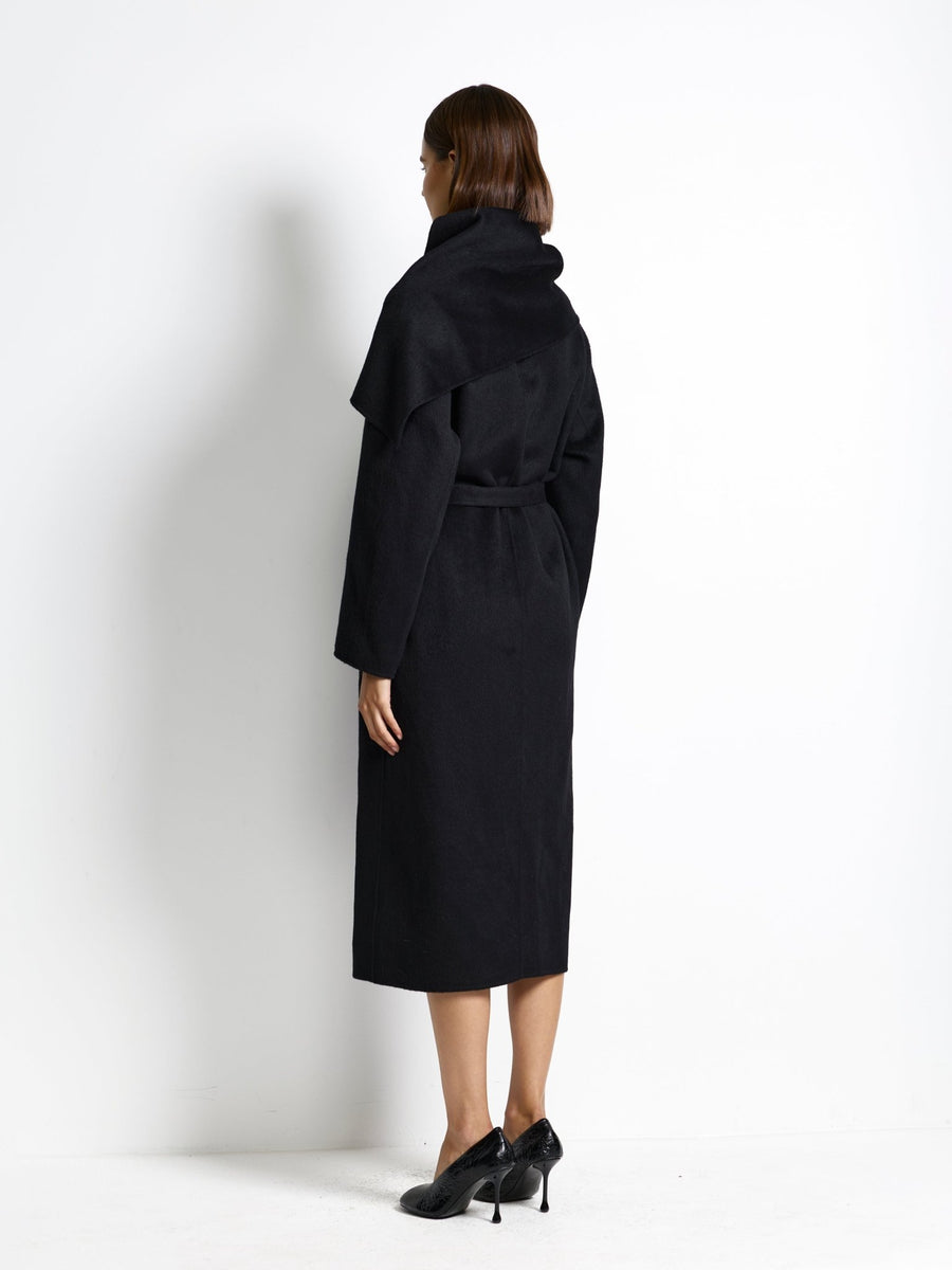 Elisabetta Coat - Black - EFFIE KATS