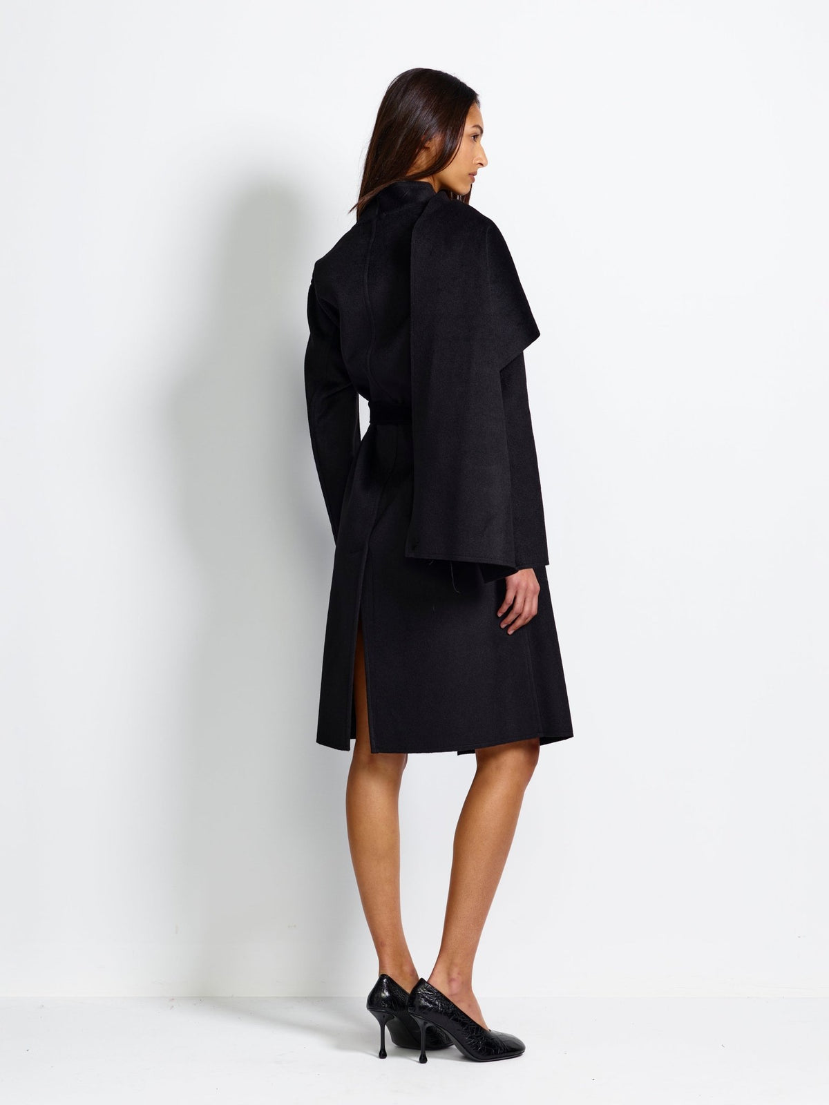 Elisabetta Coat - Black - EFFIE KATS