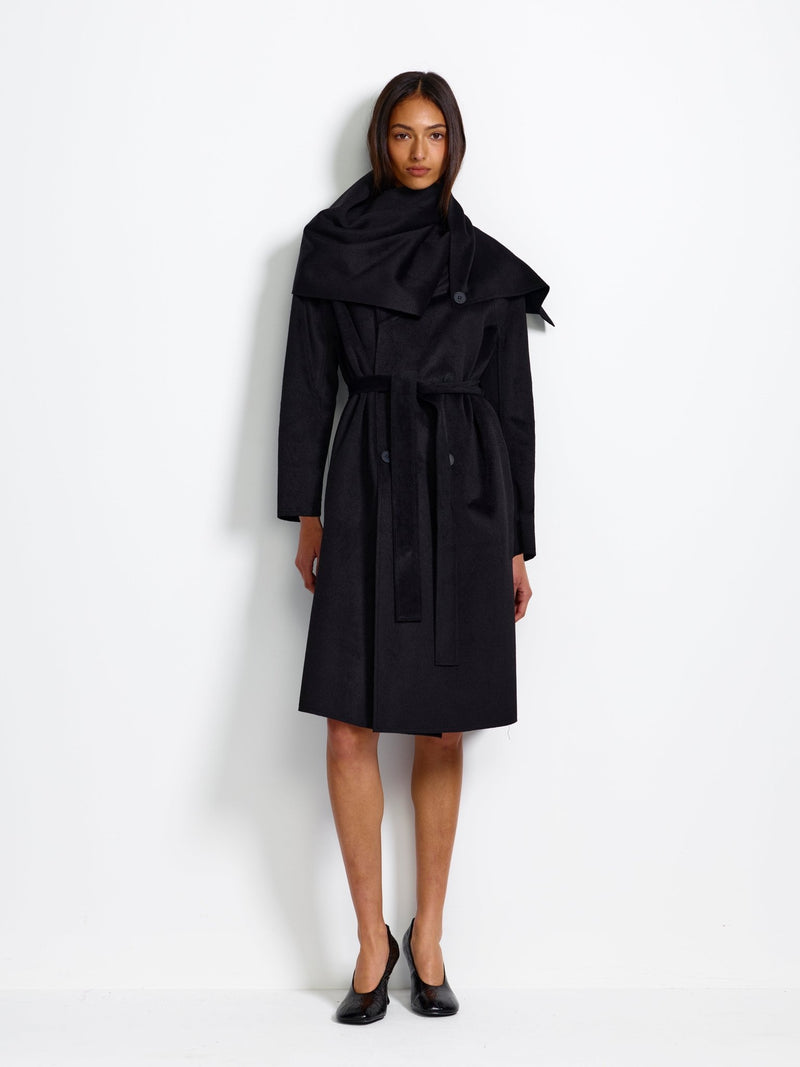 Elisabetta Coat - Black - EFFIE KATS
