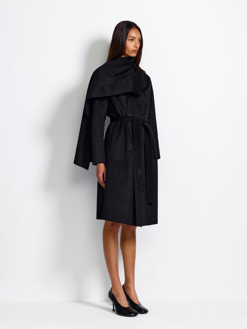 Elisabetta Coat - Black - EFFIE KATS