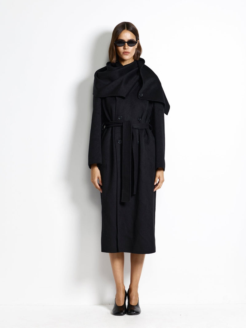 Elisabetta Coat - Black - EFFIE KATS