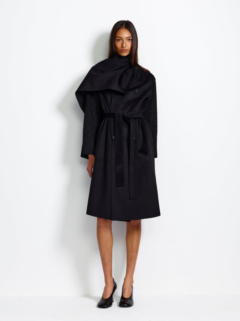 Elisabetta Coat - Black - EFFIE KATS