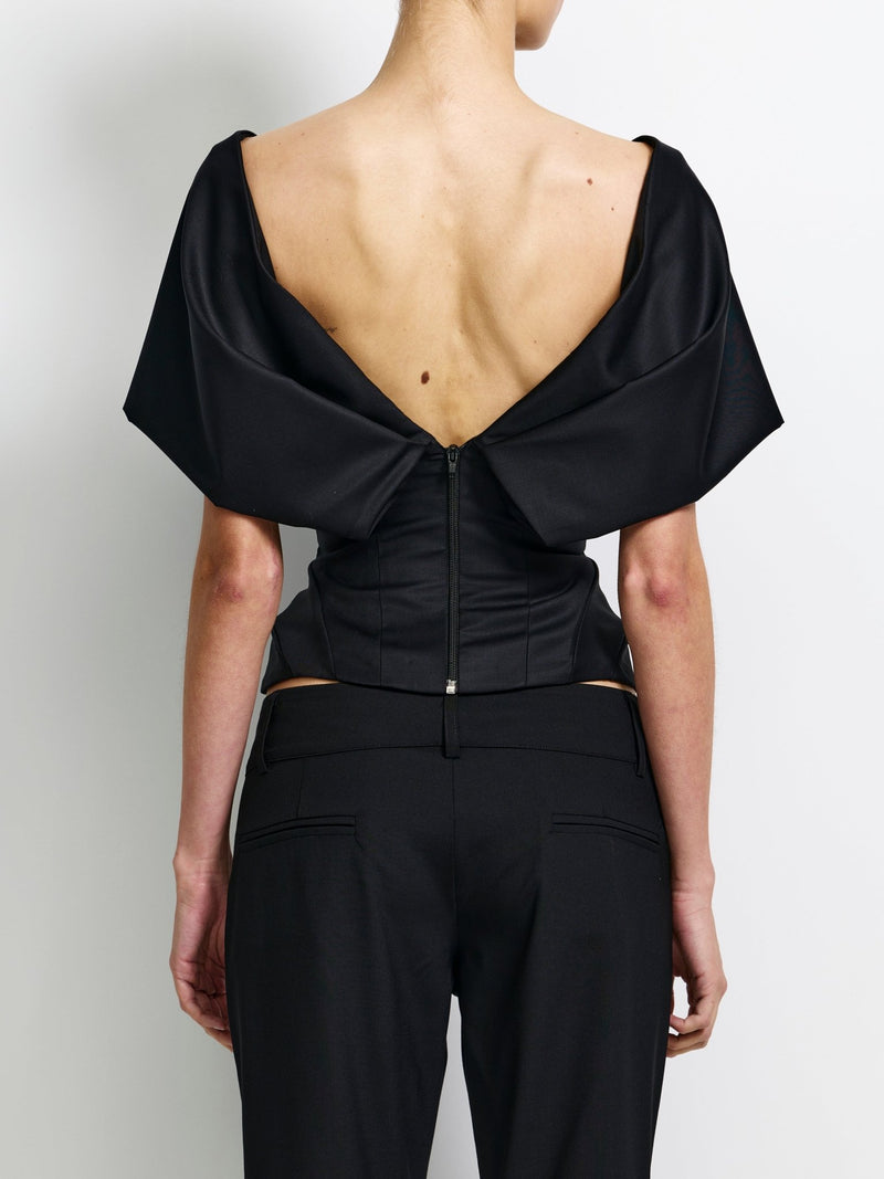 Eliza Bodice - Black - EFFIE KATS