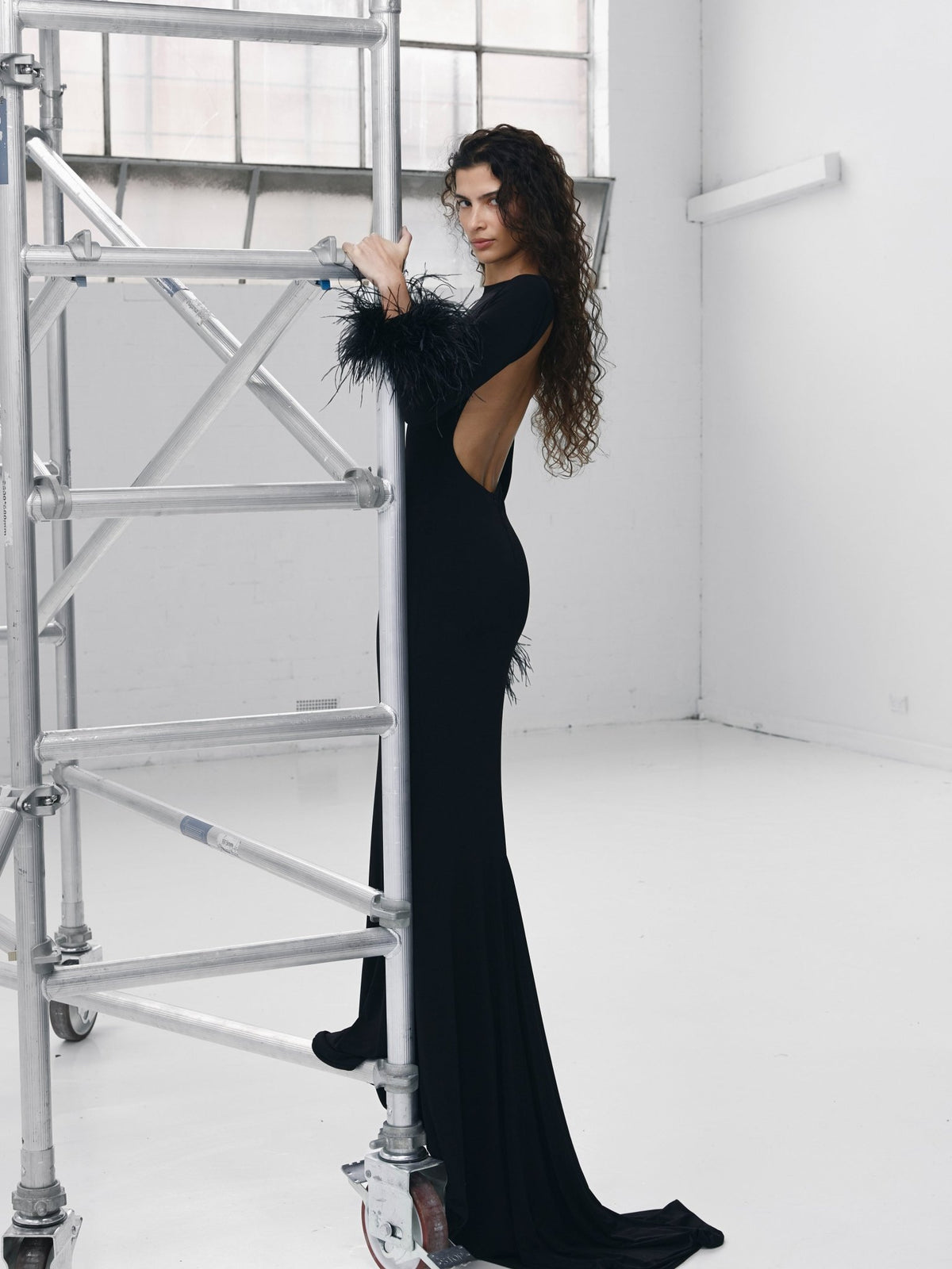 Eloise Gown - Black - EFFIE KATS