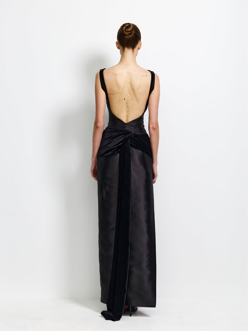 Elowen Gown - Black - EFFIE KATS