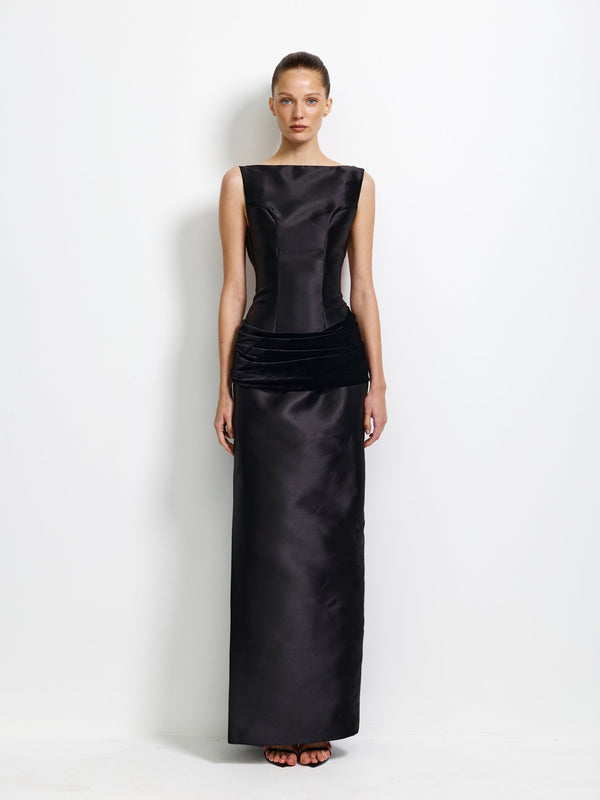 Elowen Gown - Black - EFFIE KATS