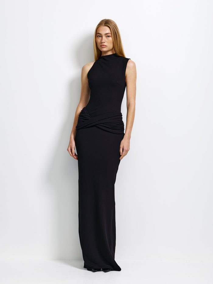 Emmeline Gown - Black - EFFIE KATS