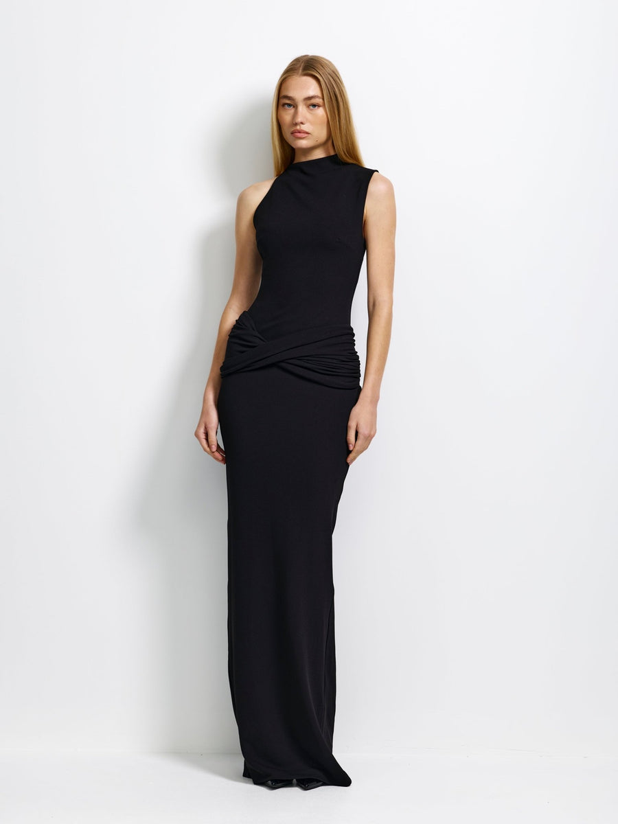 Emmeline Gown - Black - EFFIE KATS
