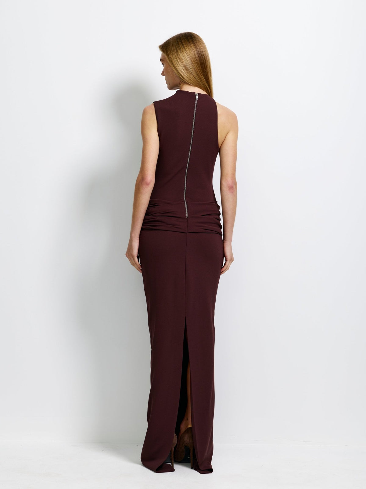Emmeline Gown - Chocolate Plum - EFFIE KATS
