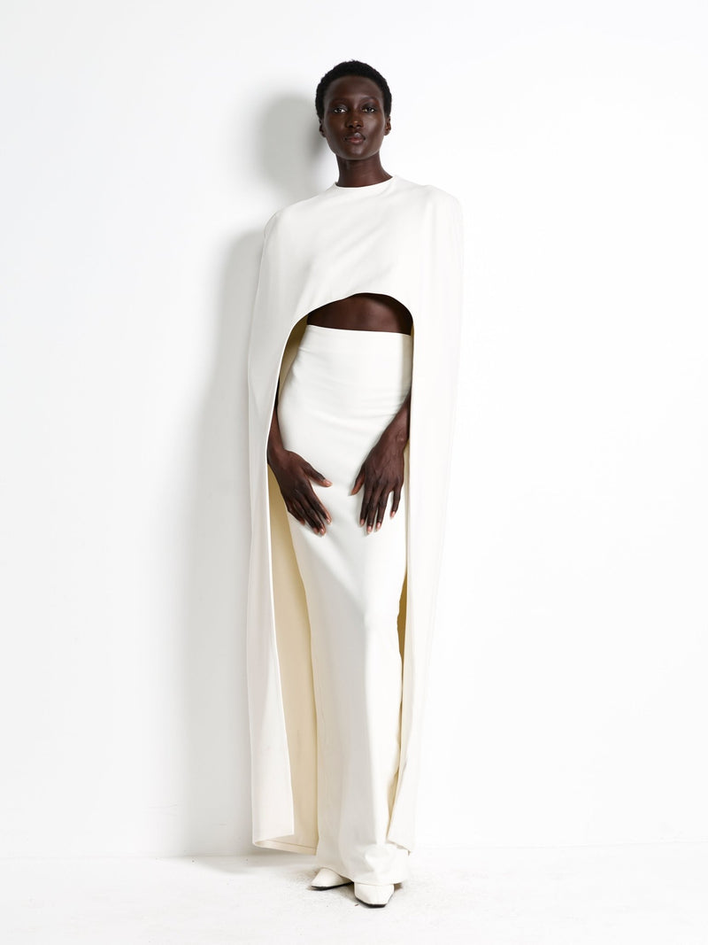 Estella Cape - Ivory - EFFIE KATS