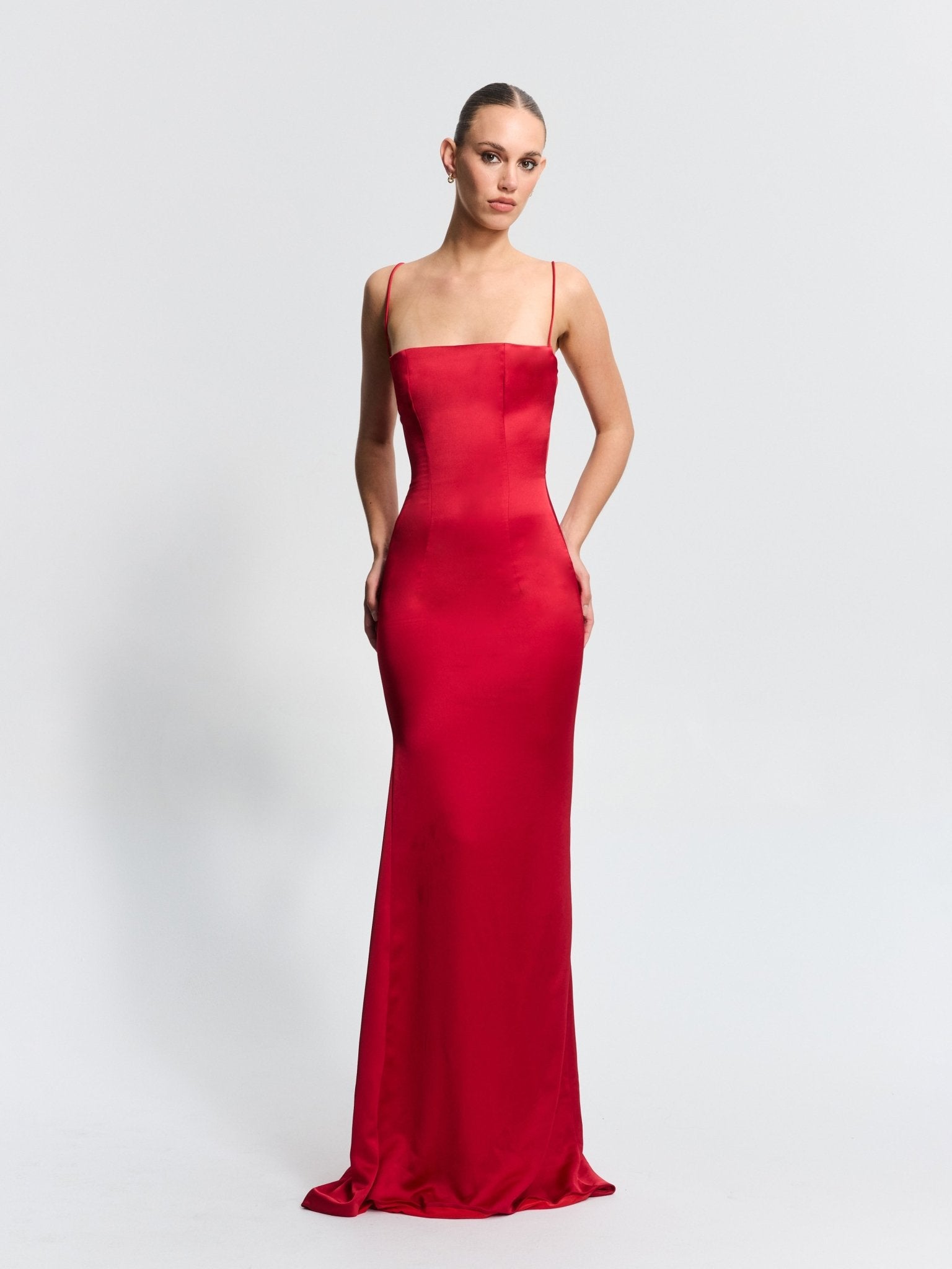 Everly Gown - Red - EFFIE KATS
