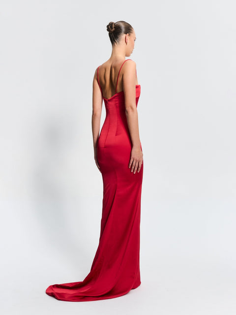 Everly Gown - Red - EFFIE KATS