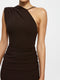 Greer Gown - Coffee - EFFIE KATS