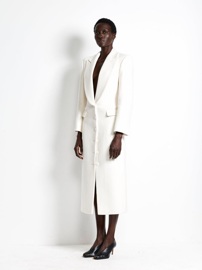 Hamillton Coat - Ivory - EFFIE KATS