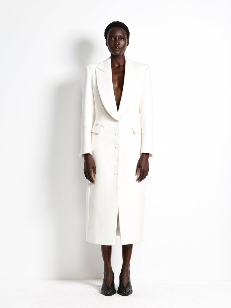Hamillton Coat - Ivory - EFFIE KATS
