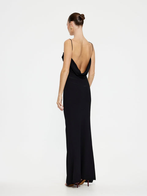 Havilland Gown - Black - EFFIE KATS