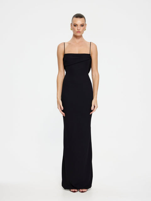 Havilland Gown - Black - EFFIE KATS