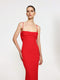 Havilland Gown - Cherry Red - EFFIE KATS