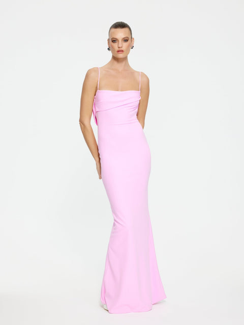 Havilland Gown - Taffy Pink - EFFIE KATS