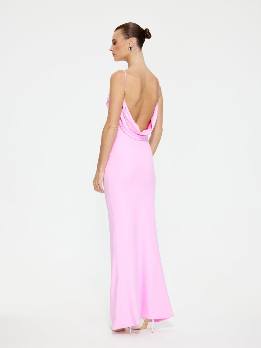 taffy pink dress Effie Kats - Verona Gown - Taffy Pink