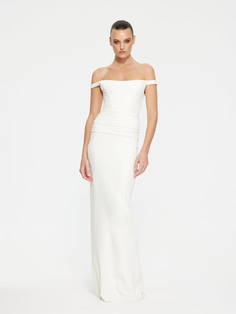 Hayward Gown - Ivory - EFFIE KATS