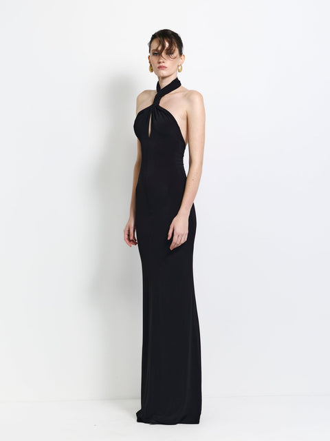 Idella Gown - Black - EFFIE KATS
