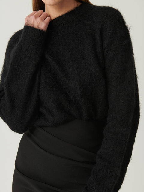 IMANI JUMPER - BLACK - EFFIE KATS