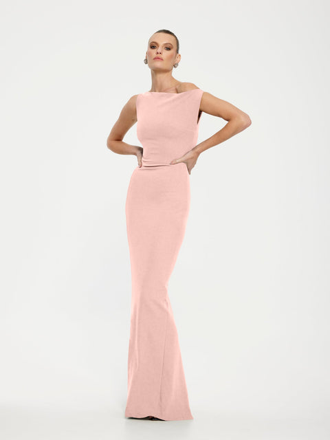 Inaya Gown - Blush - EFFIE KATS